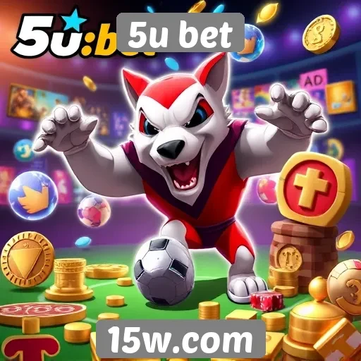 Diversidade de jogos disponíveis na plataforma 5u bet
